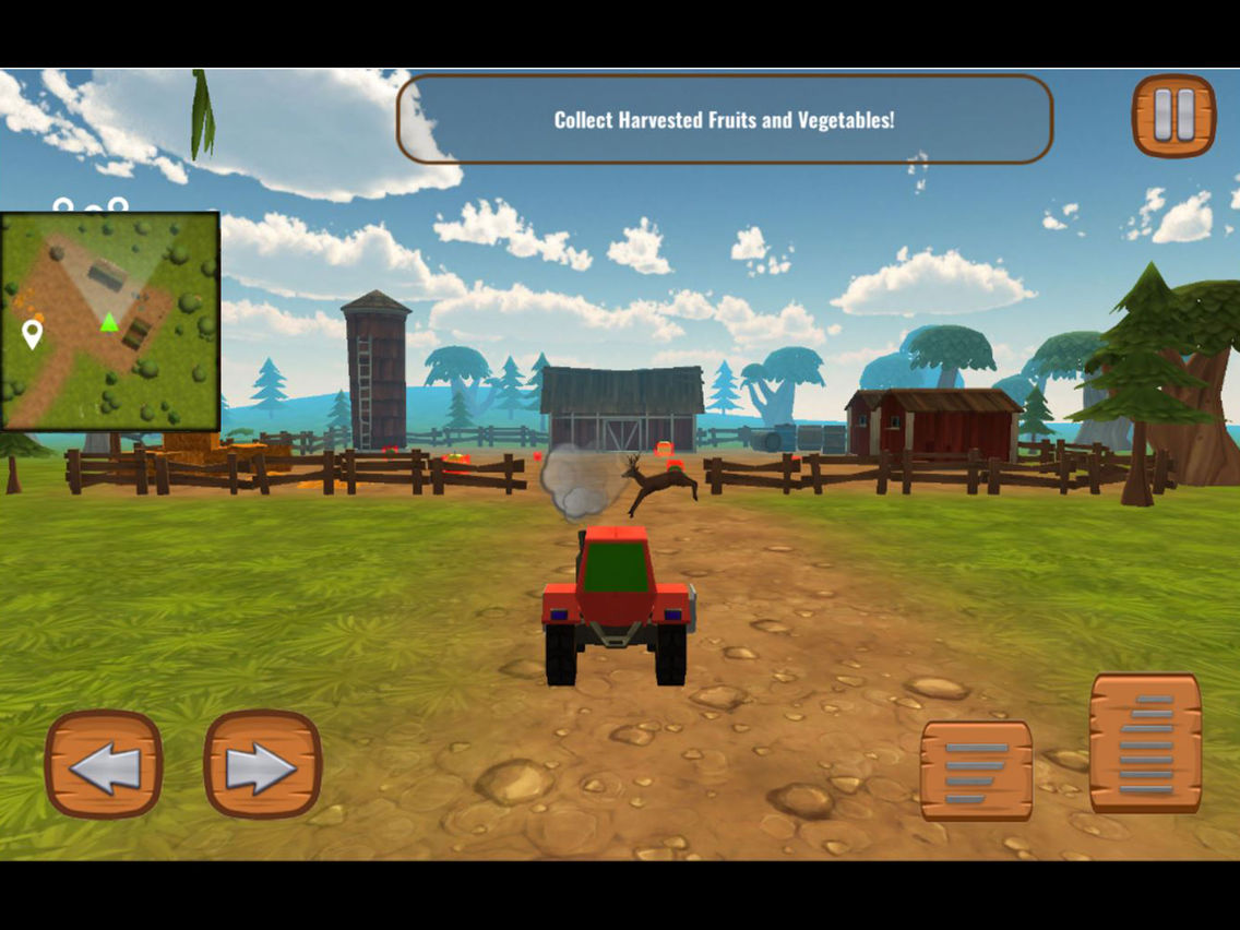 Blocky Farm Simulator poster