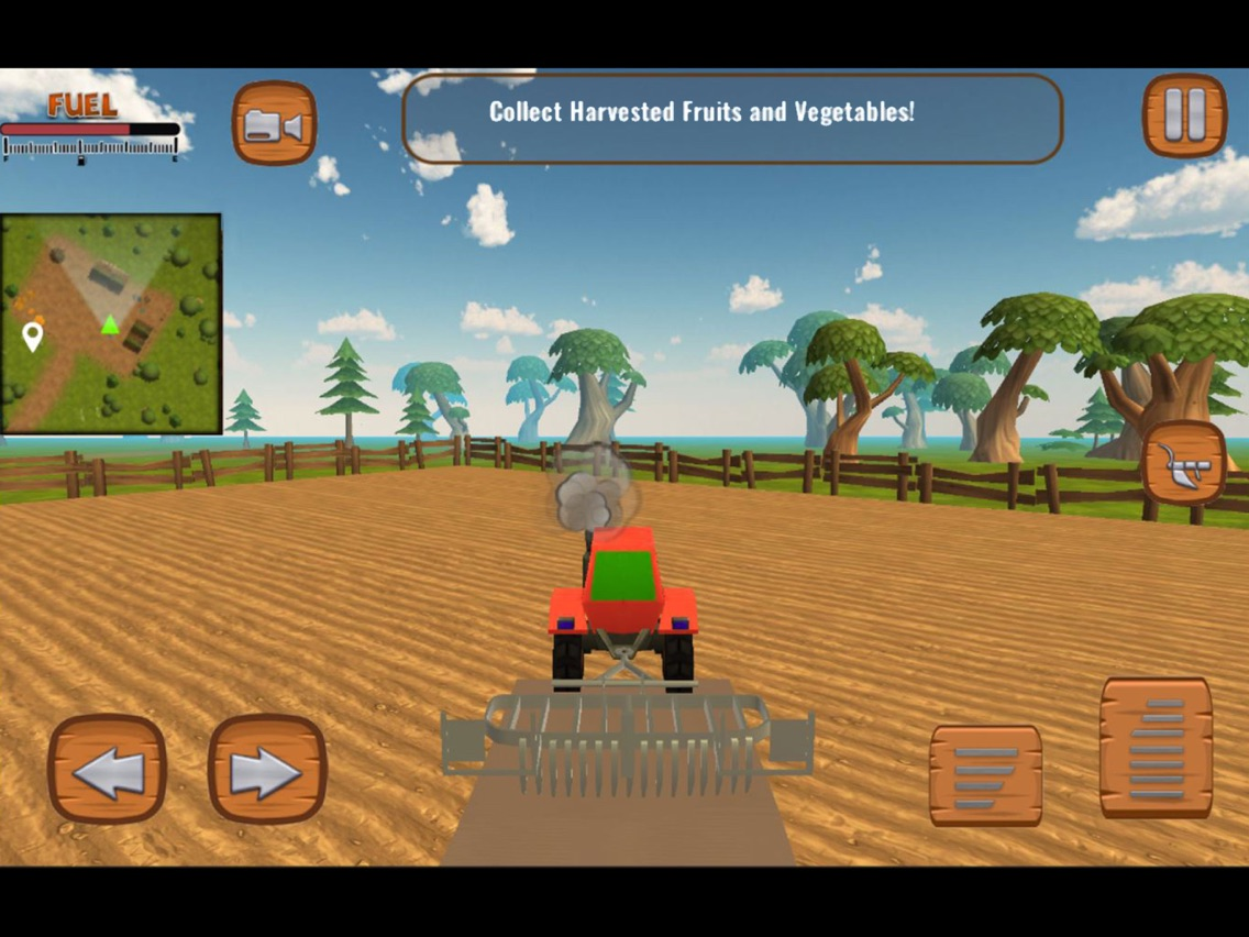 Blocky Farm Simulator poster