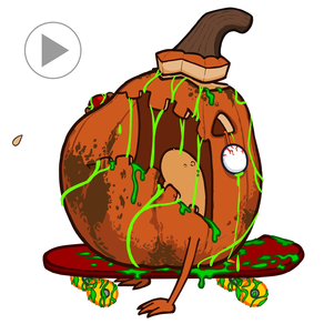 Zombie Fruit - Animated Stickers