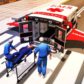 Flying Dr.Parking Ambulance Simulator 3D