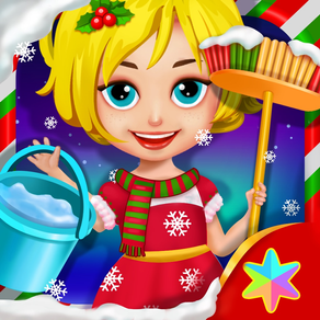 Christmas Princess Party Helper - Kids Fun Games