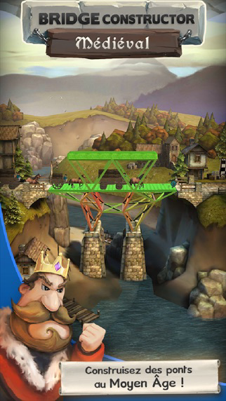 Bridge Constructor Médiéval Affiche
