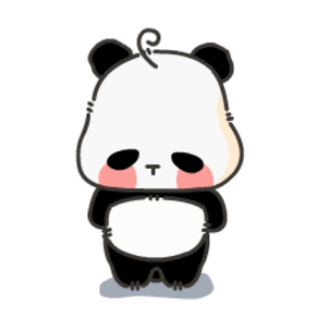 Panda Cute Stickers Pack