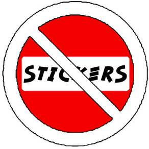 No Stickers Sticker Pack