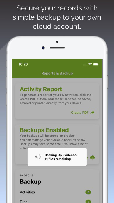 PD Tracker poster