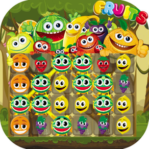 Fruit Match 3 Puzzle Games - Magic foxy splash