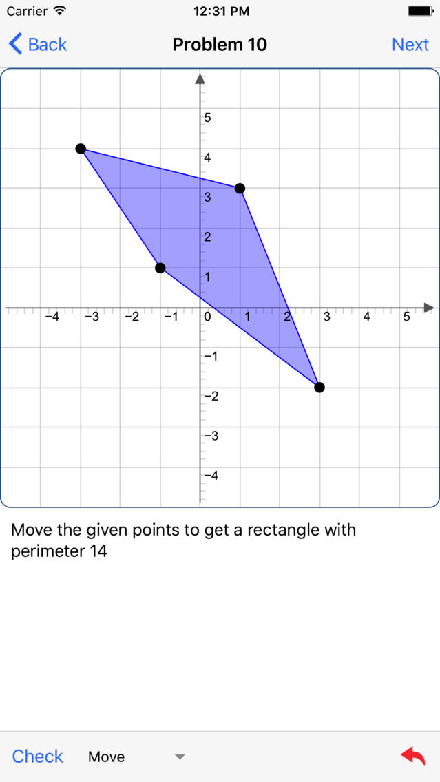 Geometry Interactive Problems poster
