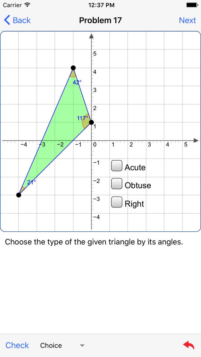 Geometry Interactive Problems poster