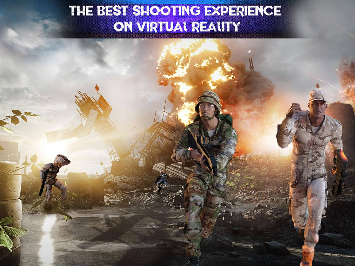 Rogue Army Commander  3D - Best VR Mobile Shooter poster