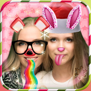 Christmas Photo Booth: Fun Xmas Sticker.s Editor