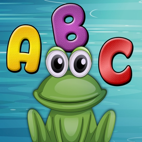 Frogo aprende alfabeto - jogos para crianças