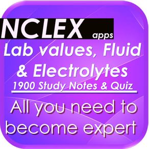 Lab values  pharmaco for NCLEX