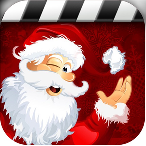 Christmas Party Night- Create Card With Santa Claus Costume & Tree Decoration