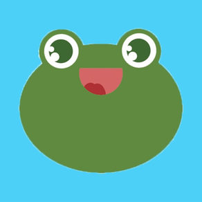 Fun toad stickers - frog emoji