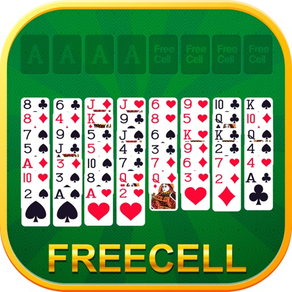 Freecell - Solitaire card game puzzle
