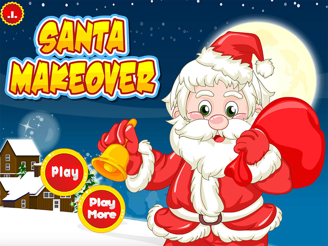 Santa Makeover Salon Free poster