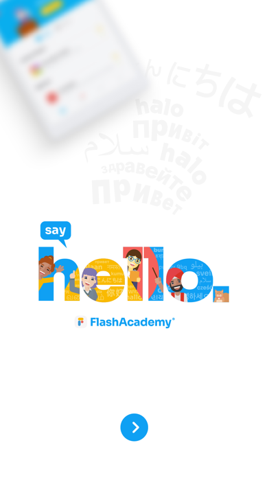 FlashAcademy Language Learning poster