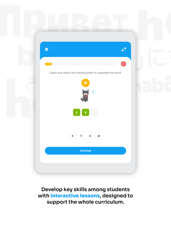 FlashAcademy Language Learning poster