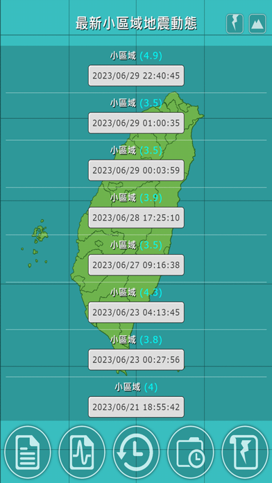 TW earthquake poster
