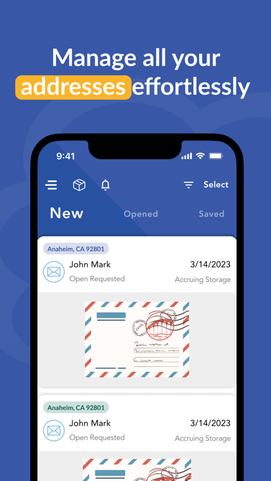 PostScan Mail: Virtual Mailbox poster
