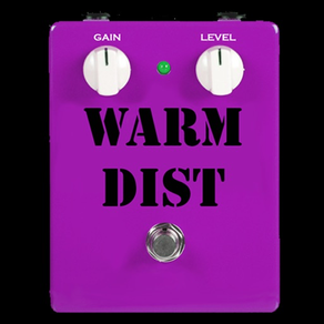 Warm Distortion guitar effect