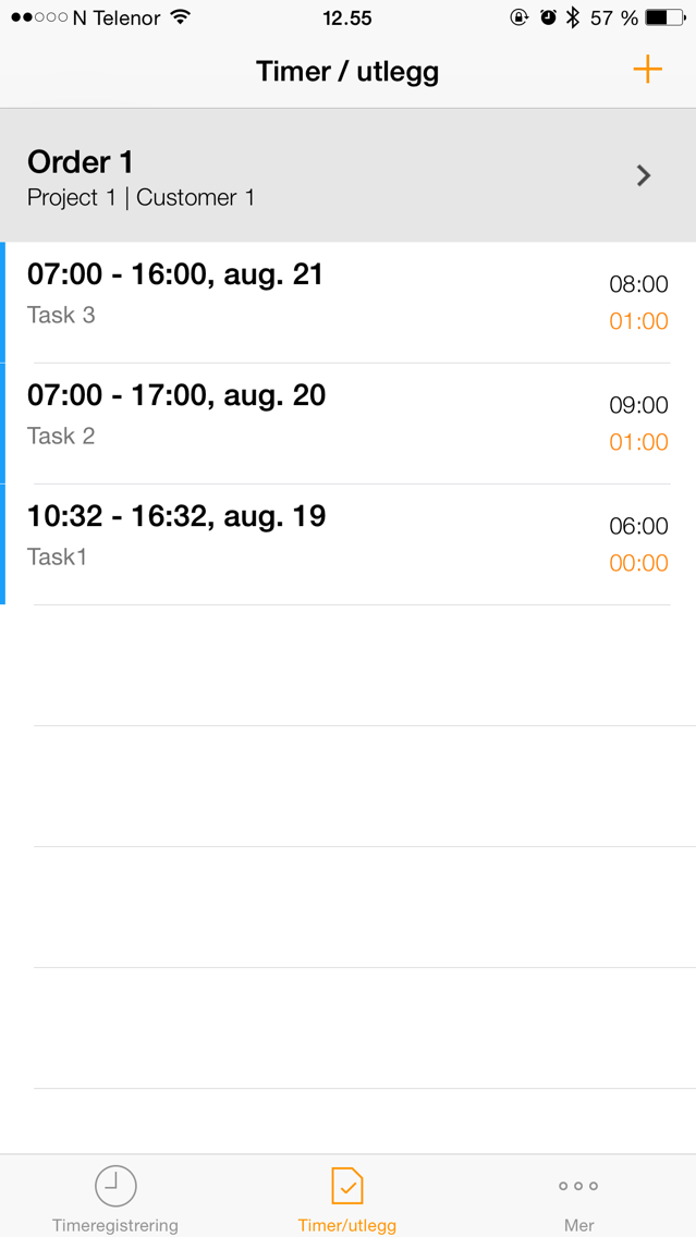 Mobile Worker - Timesheet poster