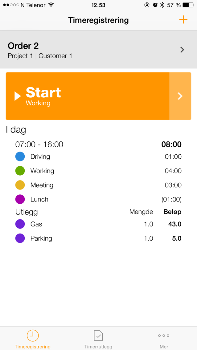 Mobile Worker - Timesheet poster