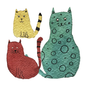 Cartoon Cat Sticker Pack