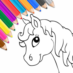 Coloring Book & Play Animals