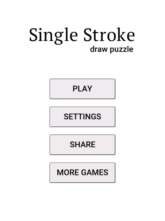 Single Stroke Draw poster