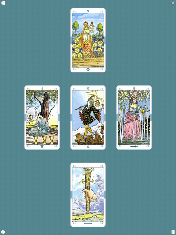 Tarot Universal الملصق