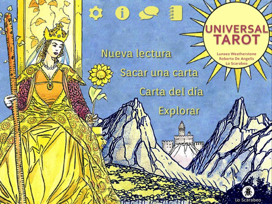 Tarot Universal الملصق