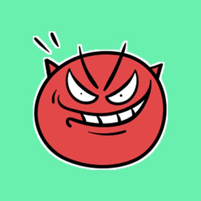 Demon Emoticons Animated Stickers