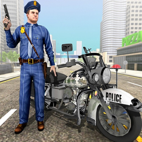 Bicyclette Police Chasse Bandi