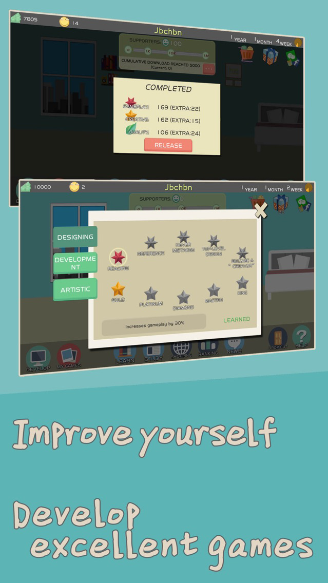 Indie Game Developer poster