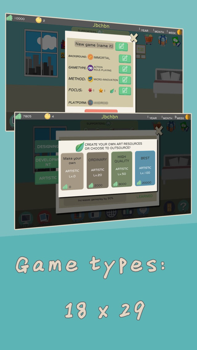 Indie Game Developer poster