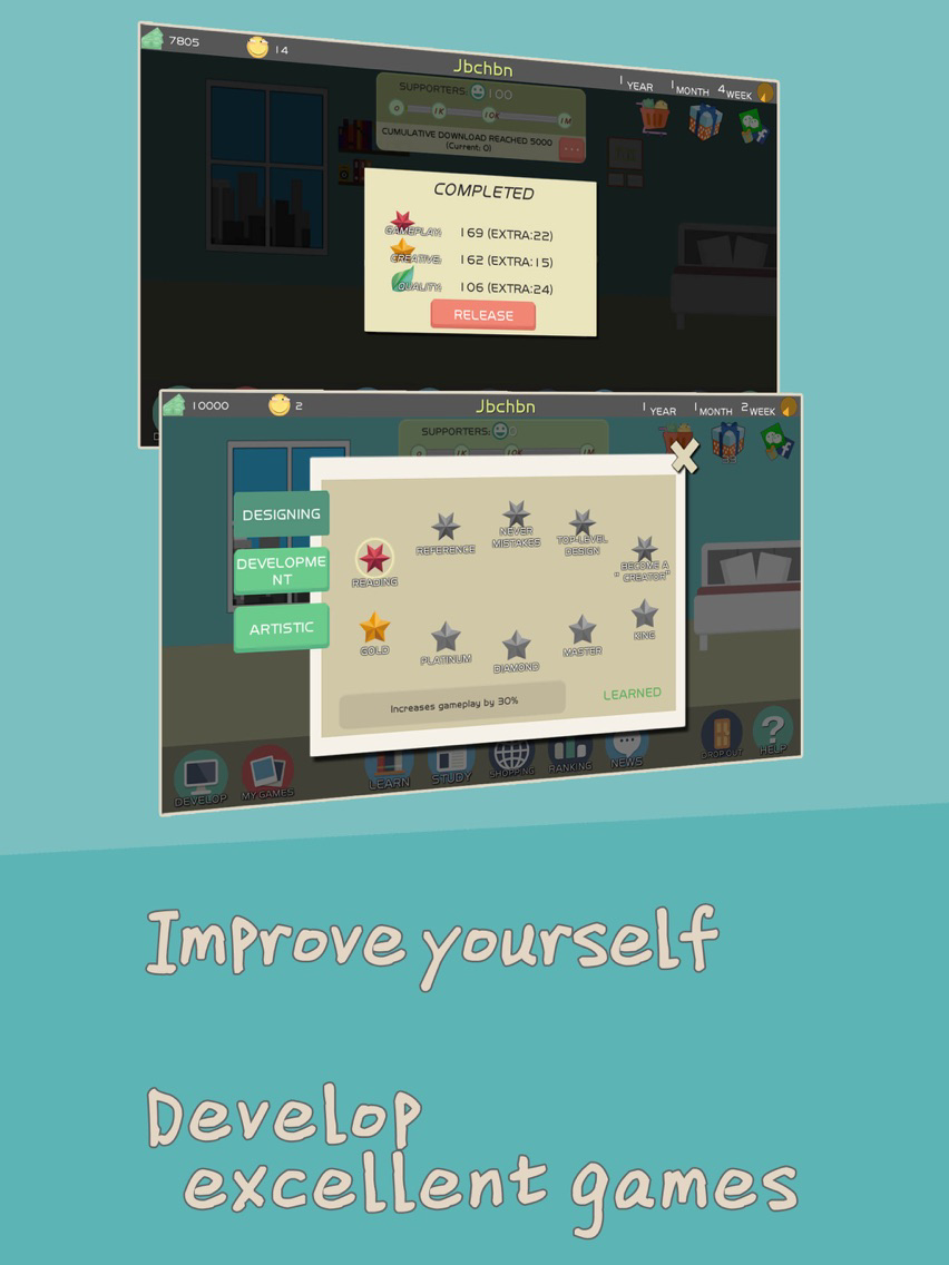 Indie Game Developer poster