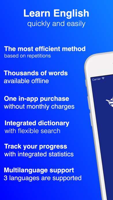 English Words: play & learn poster