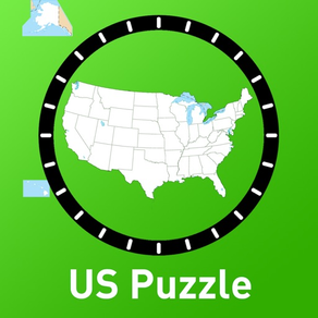 US States and Capitals Puzzle