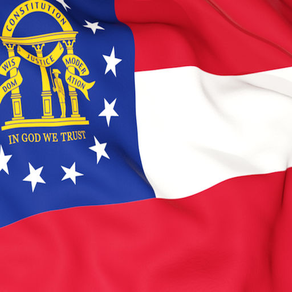 Georgia Flag Stickers