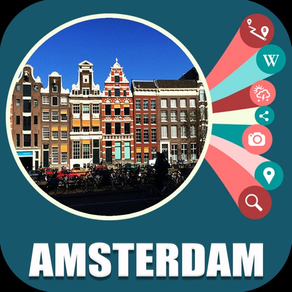 Amsterdam Offline Travel Map