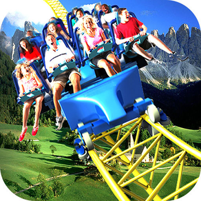 Roller Coaster Fun Land : Crazy Ride Adventure 3D