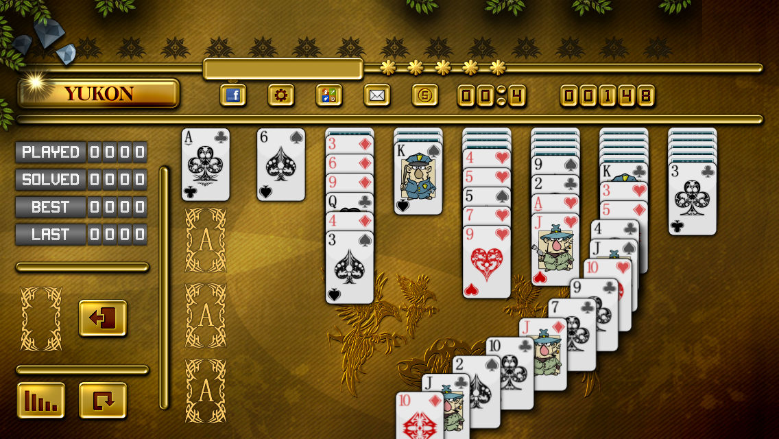 ACC Solitaire [ Yukon ] HD Free Classic Card Games for iPad & iPhone
