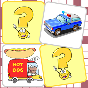 Vehicle Matching for Kindergarten - Car Educational