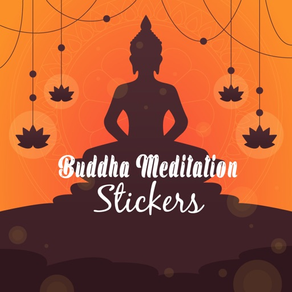 Buddha Meditation Stickers