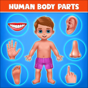 Human Body Parts Play to Learn