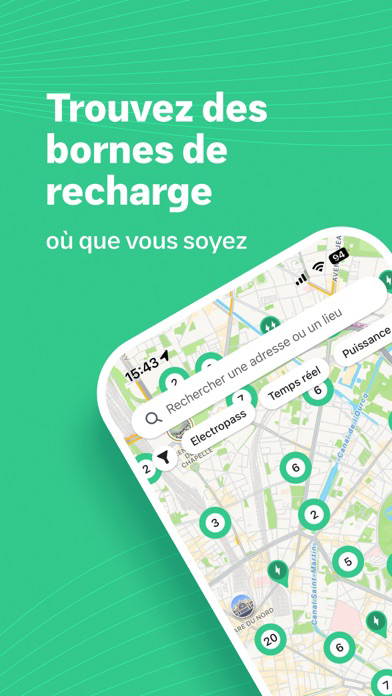 Electromaps Bornes de recharge Affiche