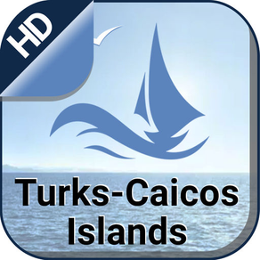 Turks & Caicos Is. Boaters Map