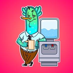 Office Plankton Stickers