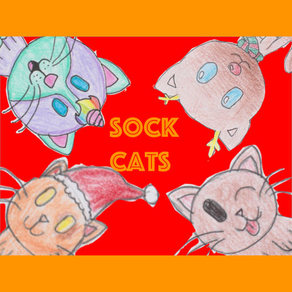 Sock Cat Stickers